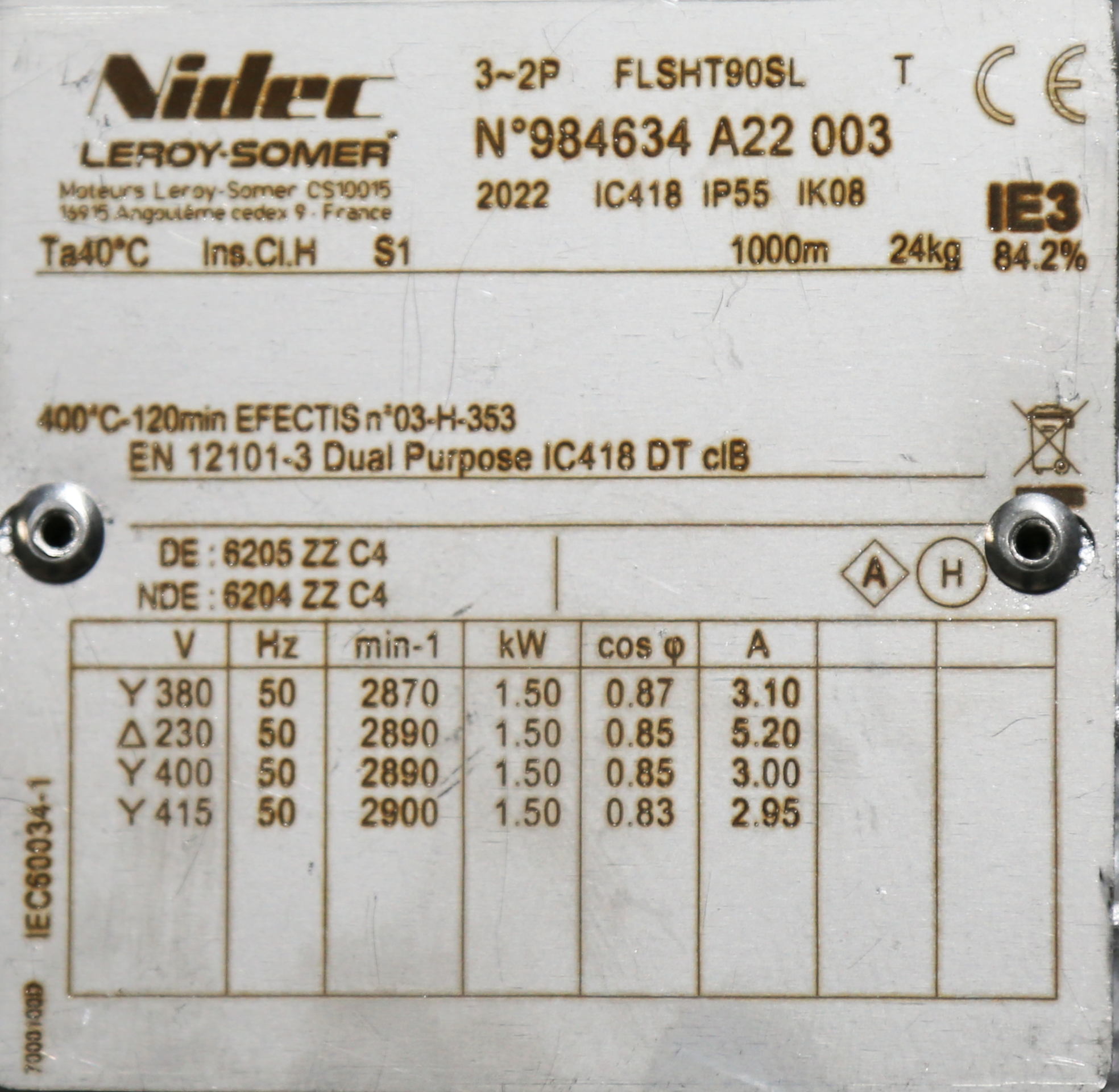 Nidec Leroy Somer - REF-009