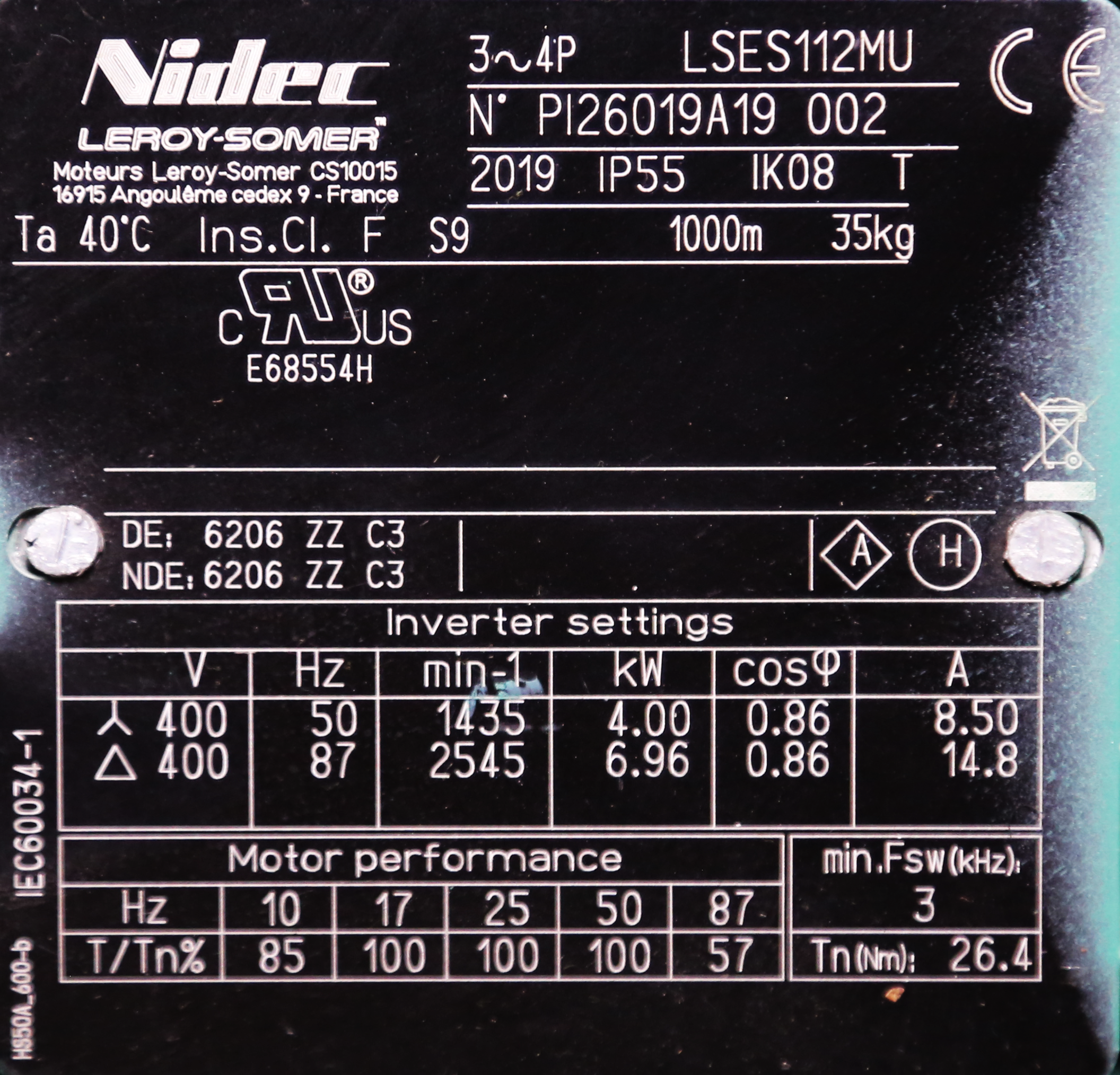 Nidec Leroy Somer - REF-018