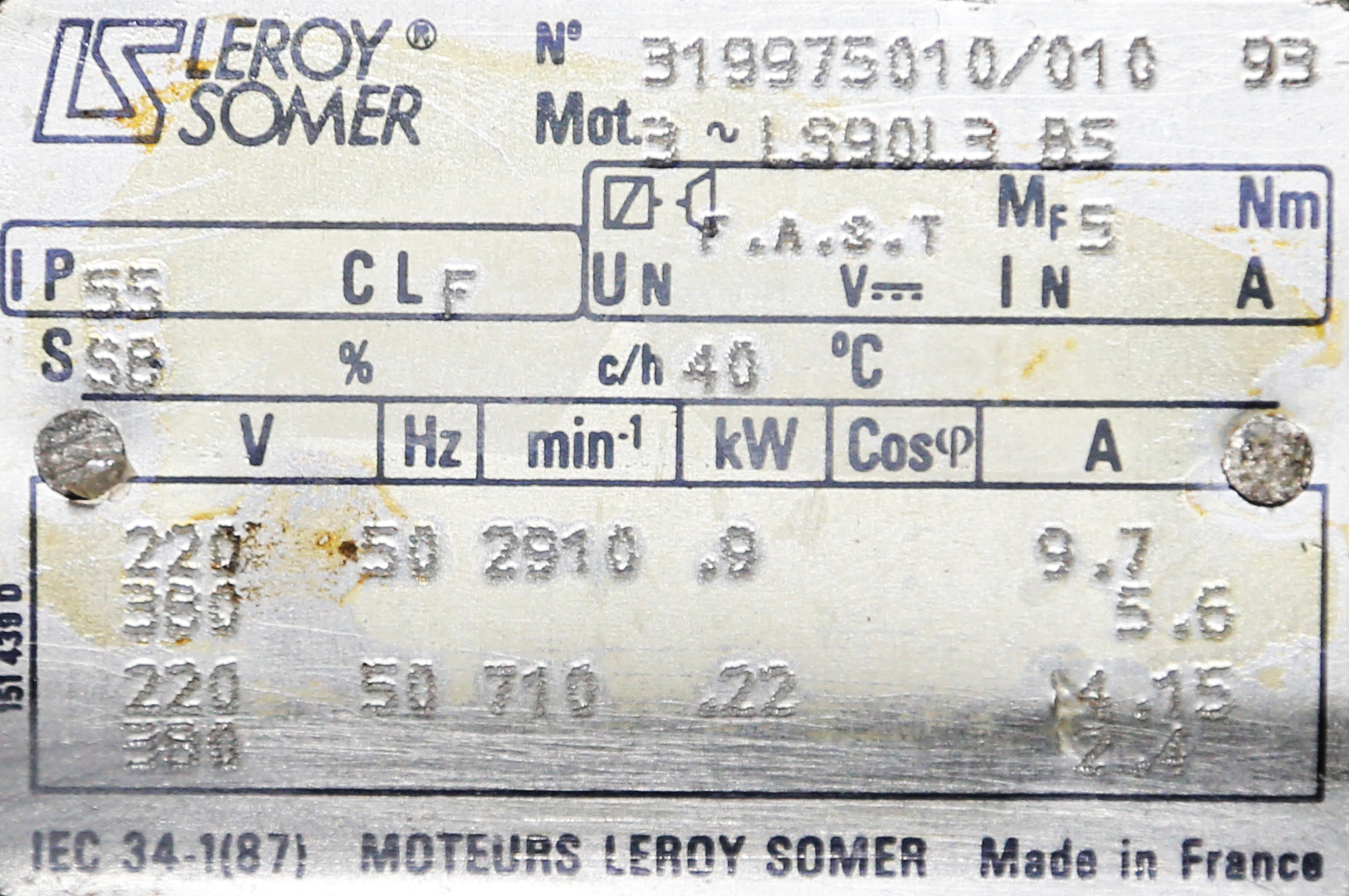 Leroy Somer - REF-020