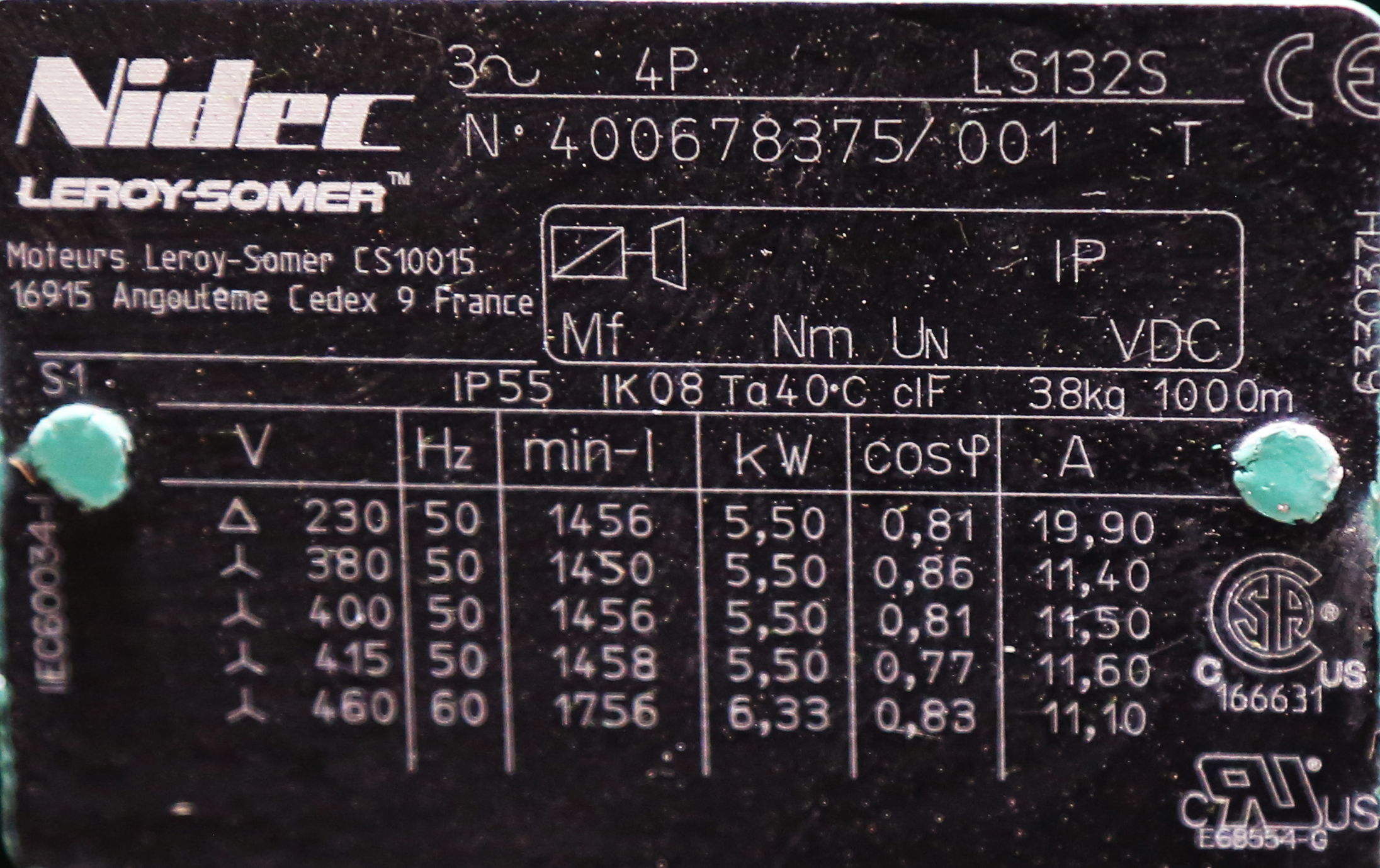 Nidec Leroy Somer - REF-030