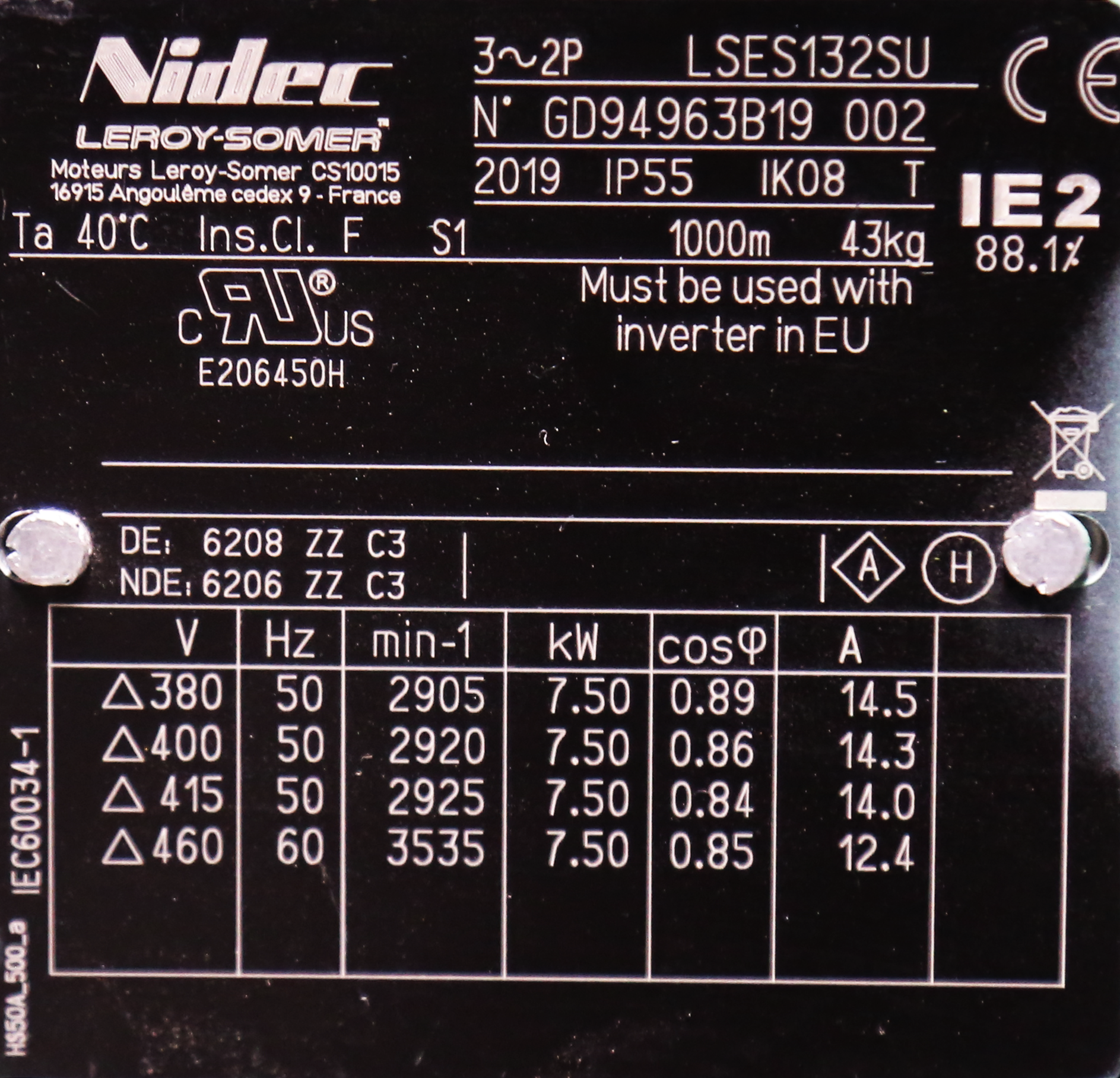 Nidec Leroy Somer - REF-034
