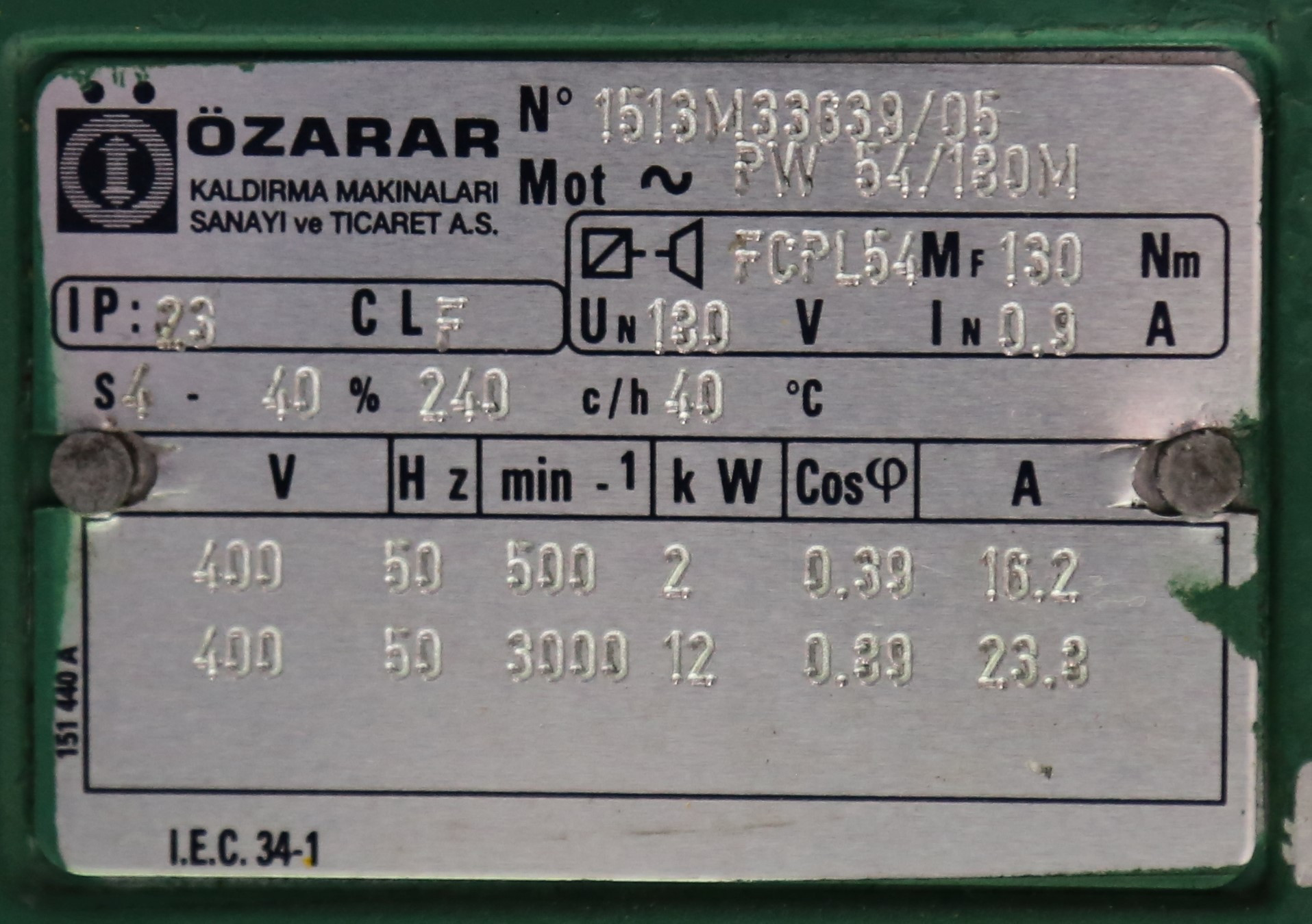 ÖZARAR - REF-054
